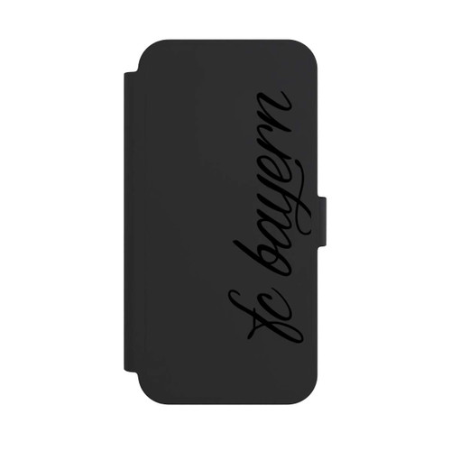 Apple iPhone 15 Plus NIVOflip Schwarzes FCB Girlmotiv - ohne Hintergrund