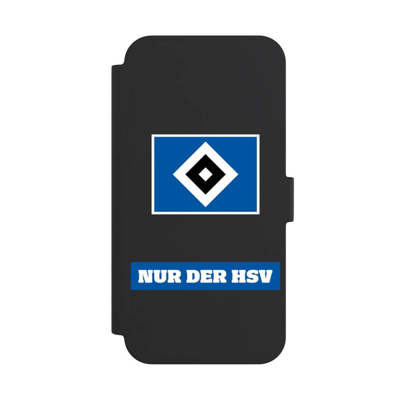 iPhone 15 Plus NIVOflip Nur der HSV Blau - ohne Hintergrund