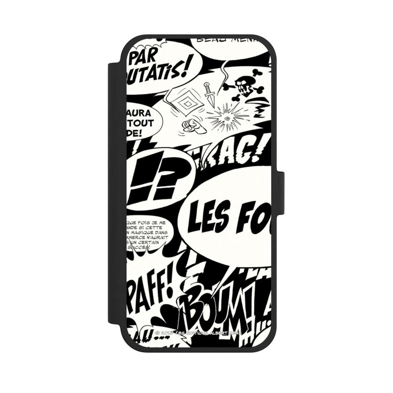 iPhone 15 Plus NIVOflip Bulles BD Astérix Noir