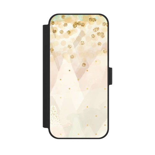 Apple iPhone 15 Plus NIVOflip Gold Glitter Snow Look
