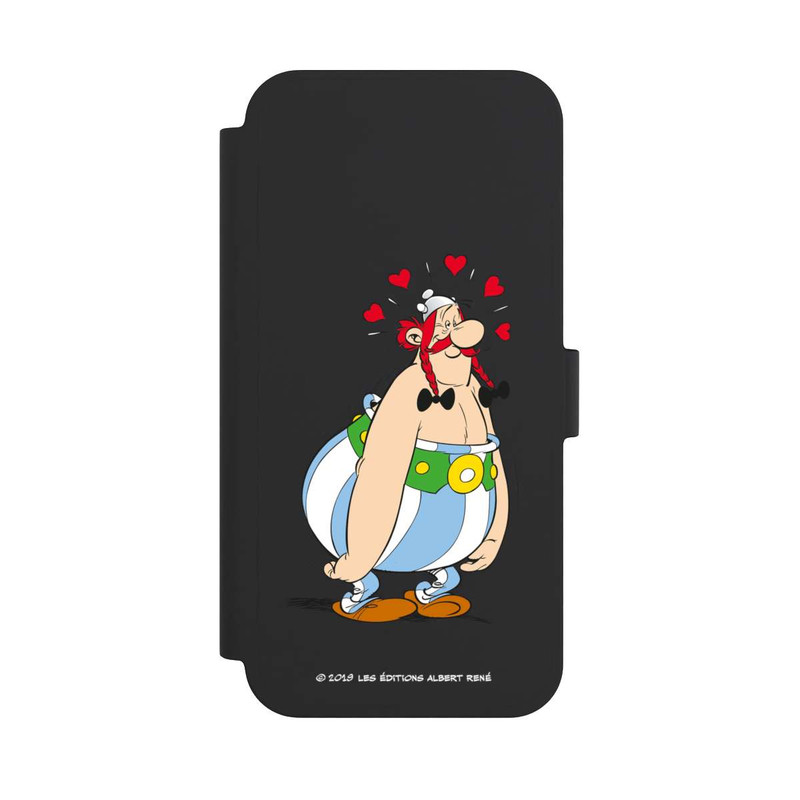iPhone 15 Plus NIVOflip Obélix Amoureux Transparent