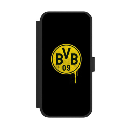Apple iPhone 15 Plus NIVOflip Spraylogo Dark - BVB