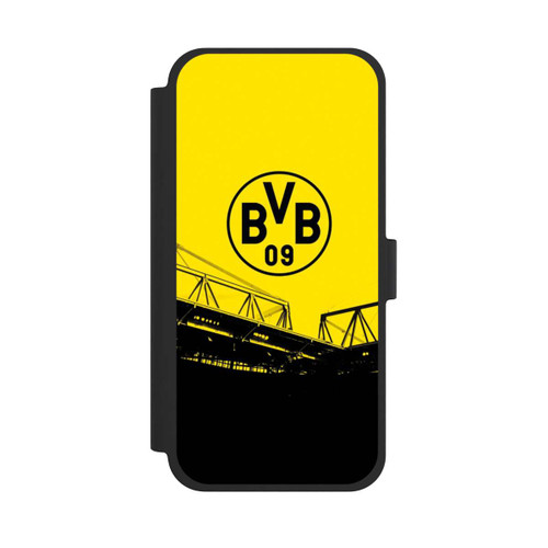 Apple iPhone 15 Plus NIVOflip Stadion Schwarz-Gelb - BVB