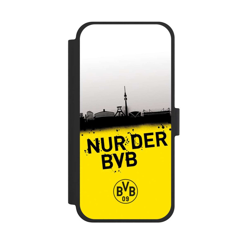 iPhone 15 Plus NIVOflip Nur der BVB - Silhouette