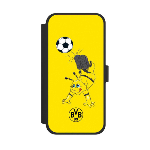 Apple iPhone 15 Plus NIVOflip Emma mit Fussball - BVB
