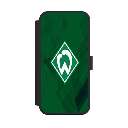 Apple iPhone 15 Plus NIVOflip Grüne Grafikelemente - Werder Bremen