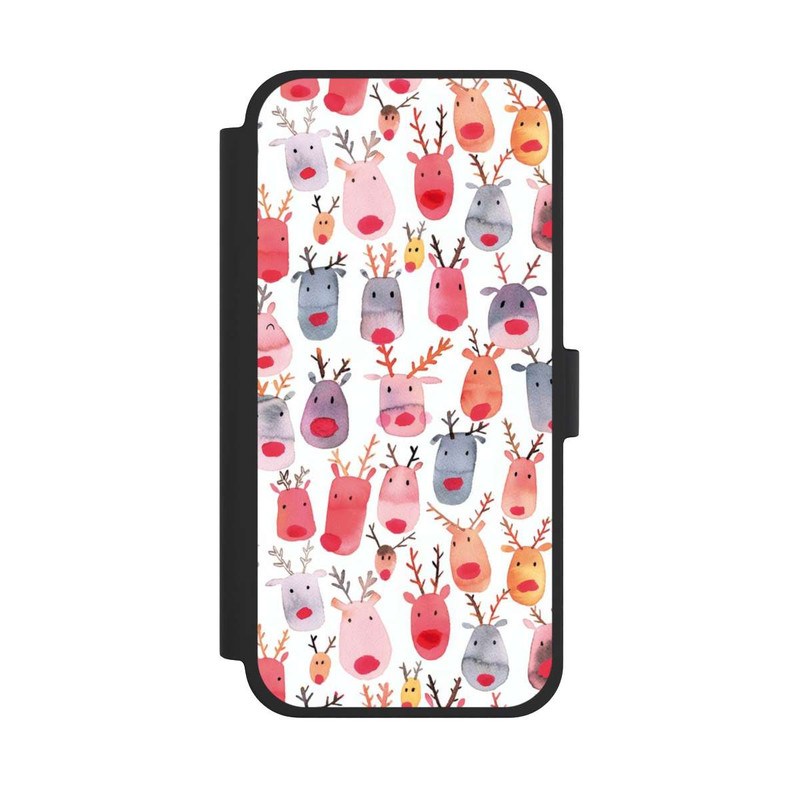 iPhone 15 Plus NIVOflip  Niedliches Rentieraquarell