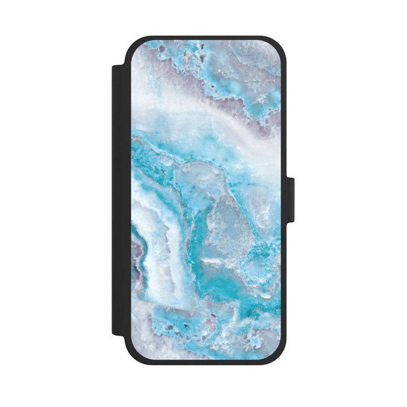 iPhone 15 Plus NIVOflip Pierre précieuse bleu clair