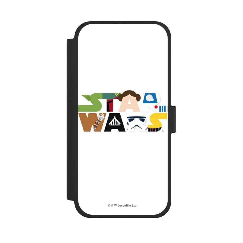iPhone 15 Plus NIVOflip Logo de la bande dessinée Star Wars