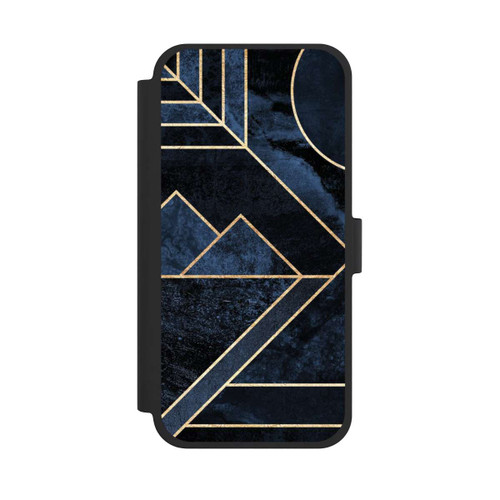 Apple iPhone 15 Plus NIVOflip Moderner Golddruck