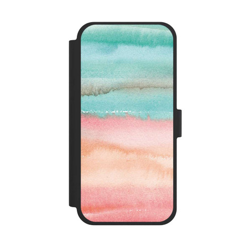 Apple iPhone 15 Plus NIVOflip sommerlicher Farbverlauf Aquarell