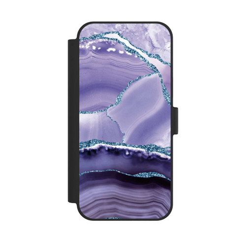 Apple iPhone 15 Plus NIVOflip Lilac Marble Landscape