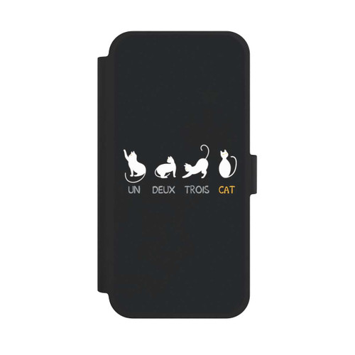 Apple iPhone 15 Plus NIVOflip Un Deux Trois Cat