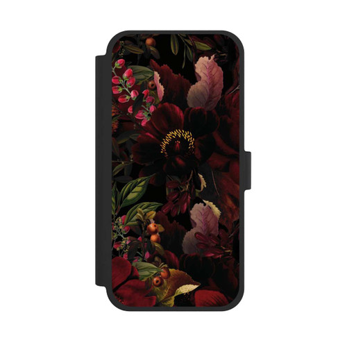 Apple iPhone 15 Plus NIVOflip Dunkle Blumenwiese