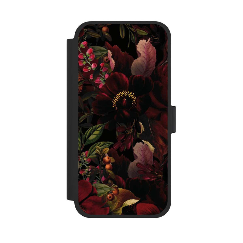 iPhone 15 Plus NIVOflip Champ de Fleurs Foncé