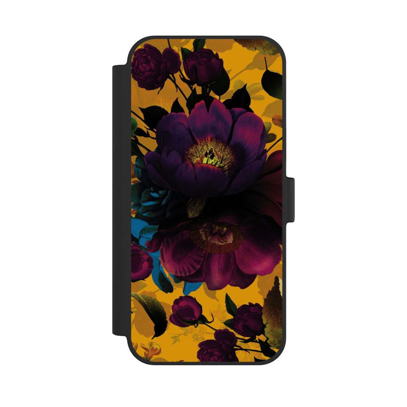 iPhone 15 Plus NIVOflip Elegante Blumen