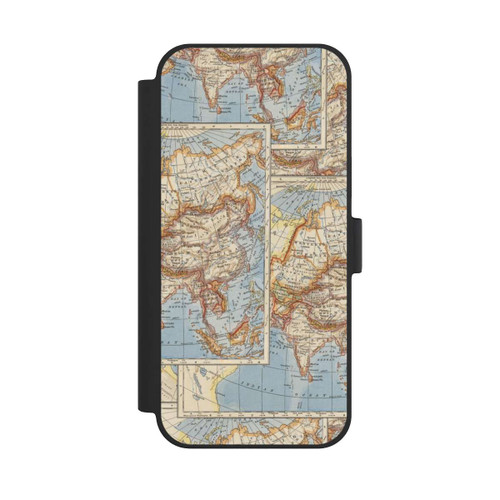 Apple iPhone 15 Plus NIVOflip World Map Vintage
