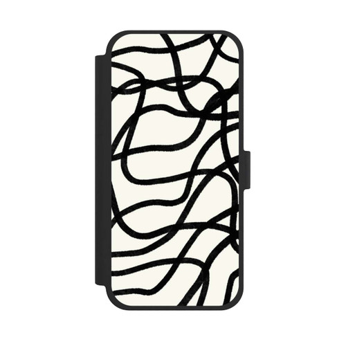 Apple iPhone 15 Plus NIVOflip Schwarze Linien