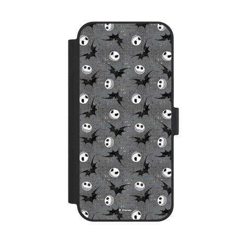 Apple iPhone 15 Plus NIVOflip Jack Grey Pattern Tim Burtons Nightmare before Christmas