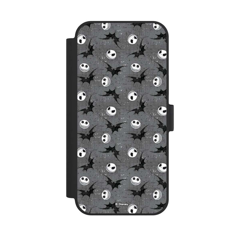 iPhone 15 Plus NIVOflip Jack Grey Pattern Tim Burtons Nightmare before Christmas