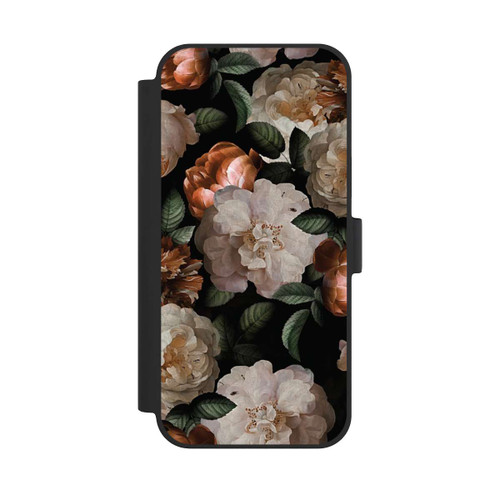 Apple iPhone 15 Plus NIVOflip Tapete mit Kupferrosen