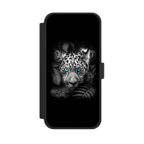 Apple iPhone 15 Plus NIVOflip Jaguar Schwarz Dschungel
