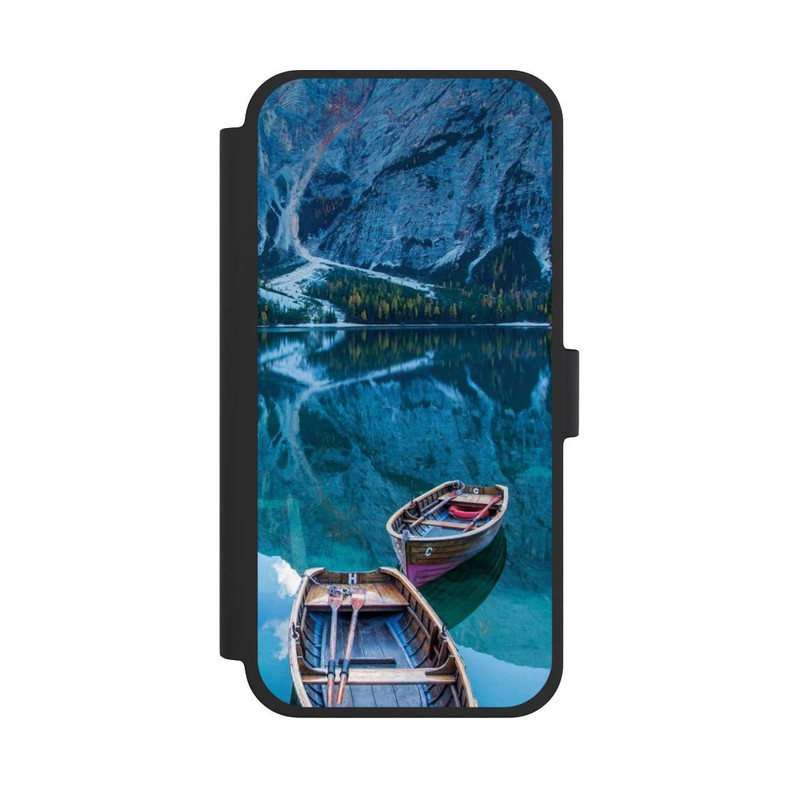 iPhone 15 Plus NIVOflip Nature Lac Bateau