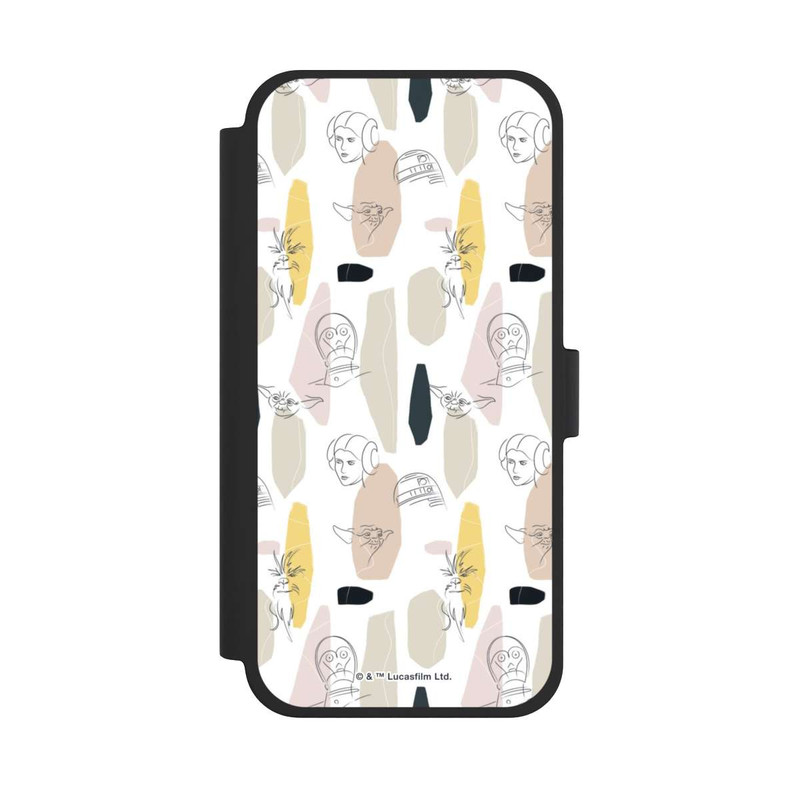 iPhone 15 Plus NIVOflip Dessin de ligne "Bright Side