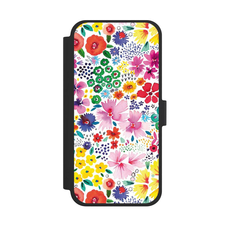 iPhone 15 Plus NIVOflip Petites fleurs printanières astucieuses