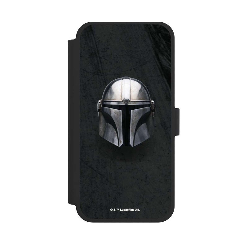 iPhone 15 Plus NIVOflip Casque Mandalorien Noir