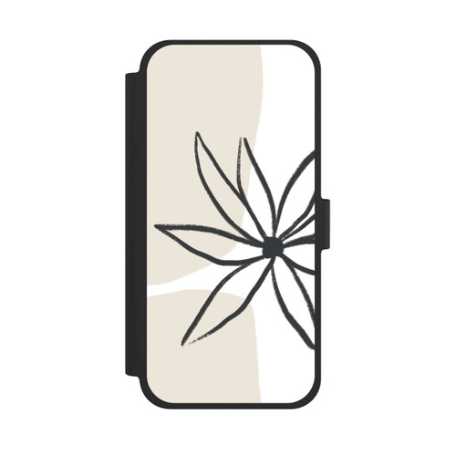 Apple iPhone 15 Plus NIVOflip Blume und Creme