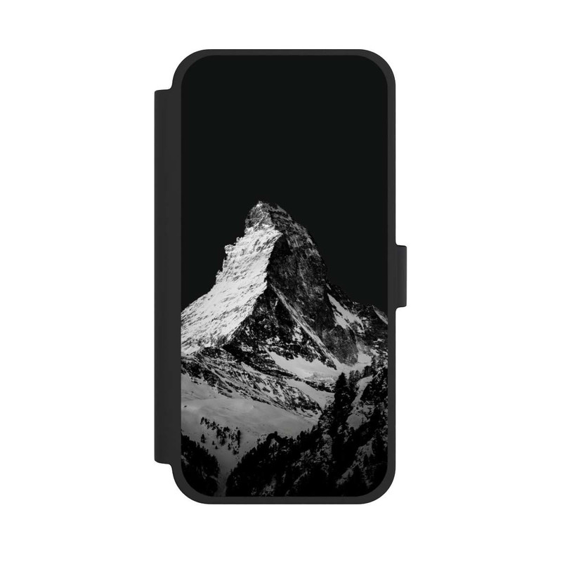 iPhone 15 Plus NIVOflip Schneebedeckte Berge