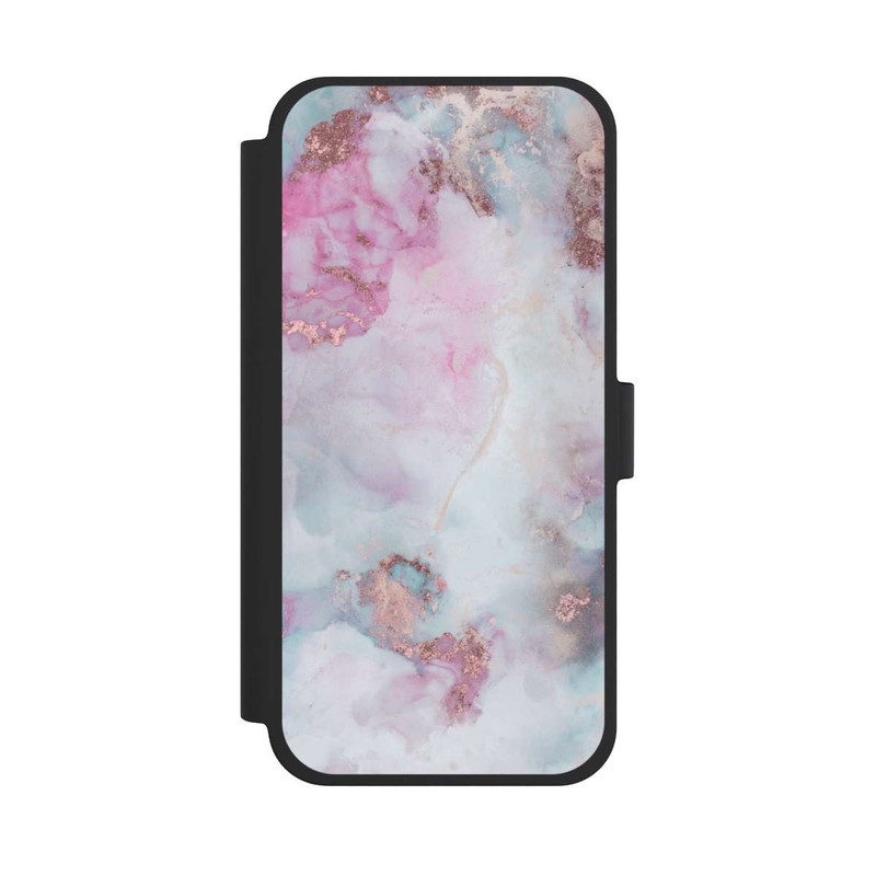 iPhone 15 Plus NIVOflip Alkoholtinte Marmorblau