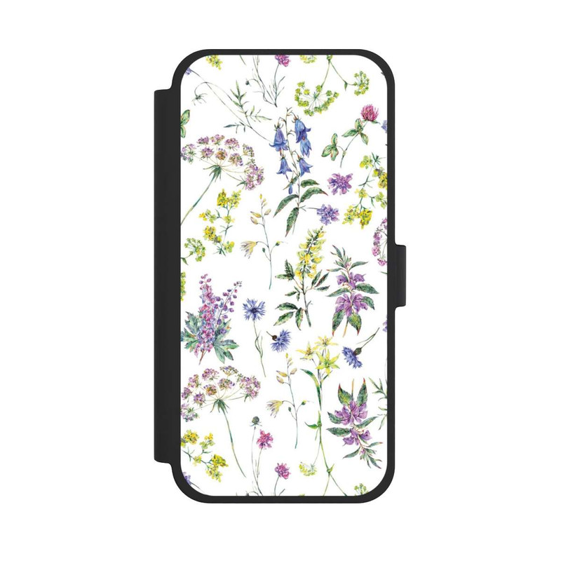 iPhone 15 Plus NIVOflip Wald und Wiesenblumen