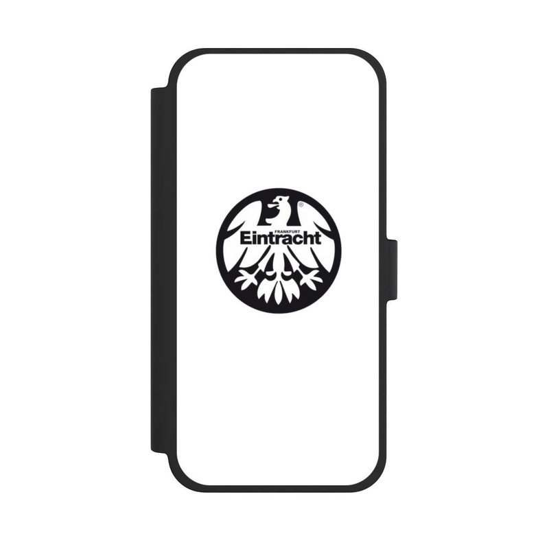 iPhone 15 Plus NIVOflip Logo Adler 1980 Schwarz