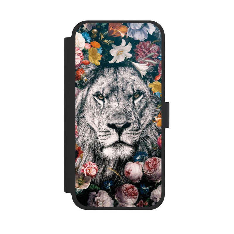 iPhone 15 Plus NIVOflip Lion Flowers
