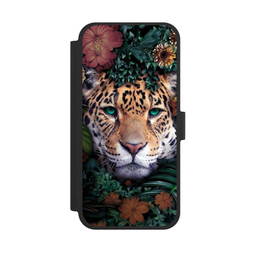 Apple iPhone 15 Plus NIVOflip Jaguar im Dschunglegrün