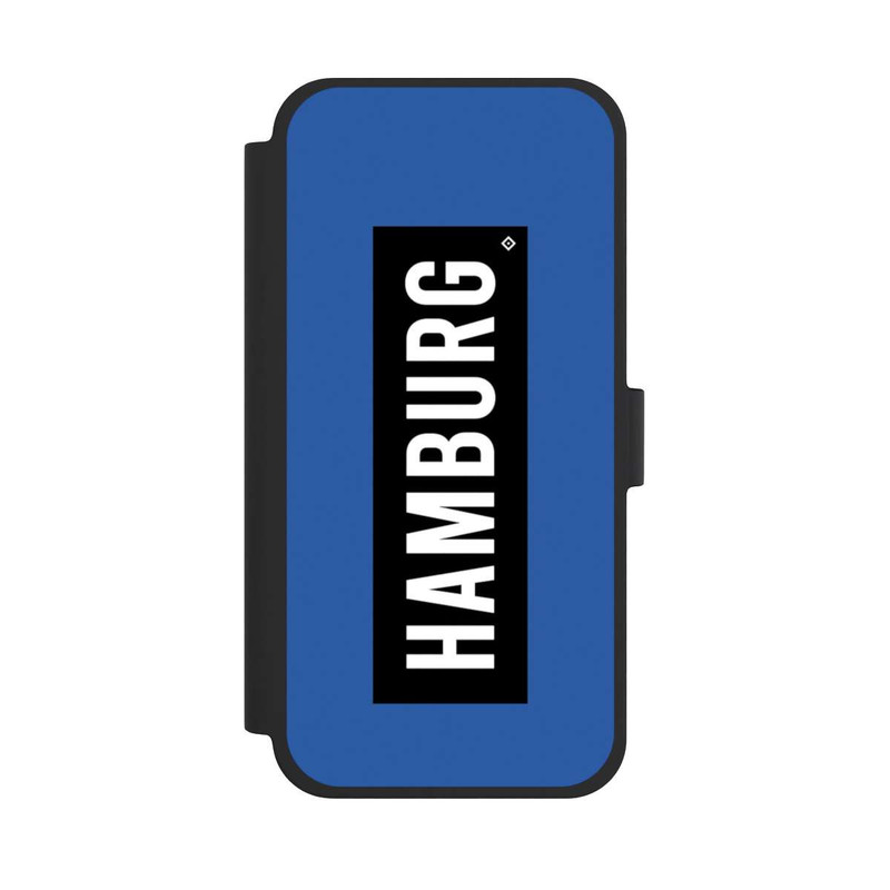 iPhone 15 Plus NIVOflip HSV Hamburg Schwarz Blau