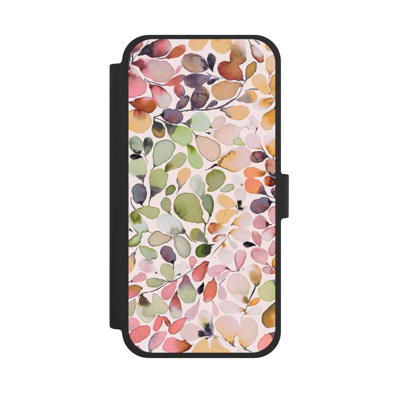 iPhone 15 Plus NIVOflip Feuillu Nature Campagne Eucalyptus