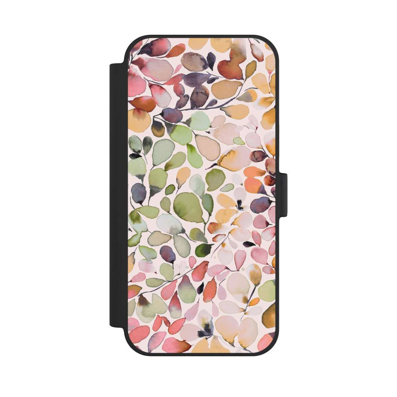 iPhone 15 Plus NIVOflip Blättrige Naturlandschaft Eukalyptus