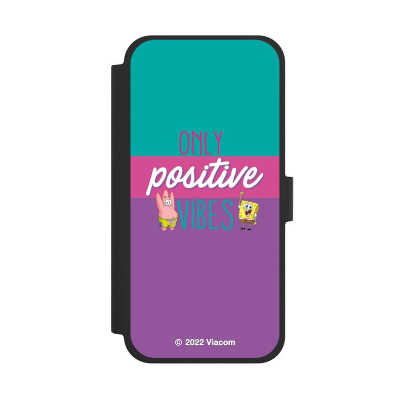 iPhone 15 Plus NIVOflip  Spongebob - Only Positive Vibes