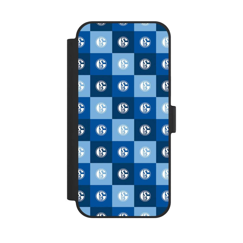 iPhone 15 Plus NIVOflip Schalke 04 Muster