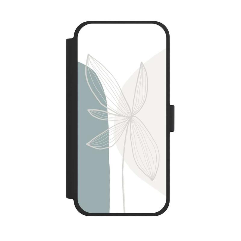 iPhone 15 Plus NIVOflip Blumen und Formen Nr. 3 - Anastasia Sawall