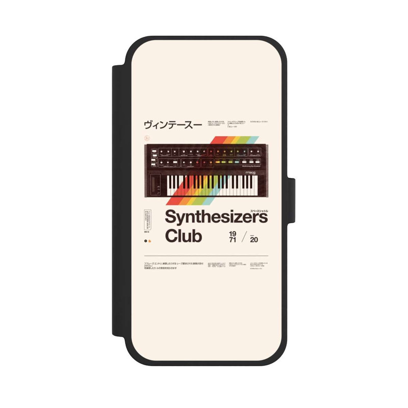 iPhone 15 Plus NIVOflip Synthe Club Print