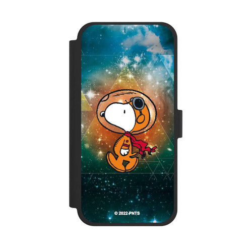 Apple iPhone 15 Plus NIVOflip Snoopy Weltraumreisender Grün