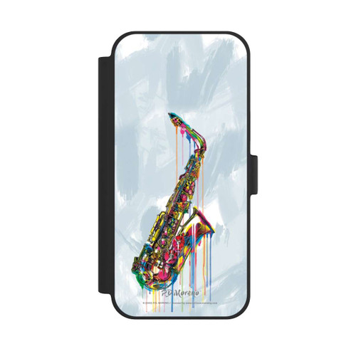 Apple iPhone 15 Plus NIVOflip Saxophone Art By P.D. Moreno