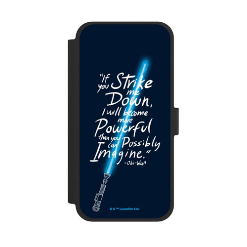 Apple iPhone 15 Plus NIVOflip Citation d'Obi Wan