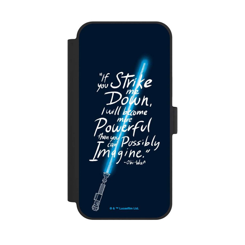 iPhone 15 Plus NIVOflip Zitat Obi Wan