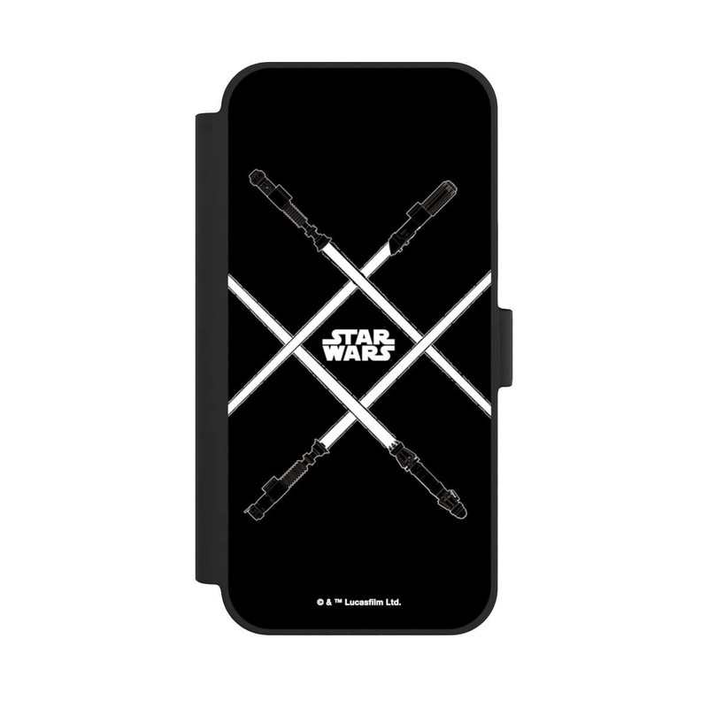 iPhone 15 Plus NIVOflip Lichtschwerter Schwarz