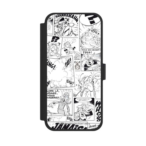Apple iPhone 15 Plus NIVOflip BD Astérix Blanc &amp; Noir